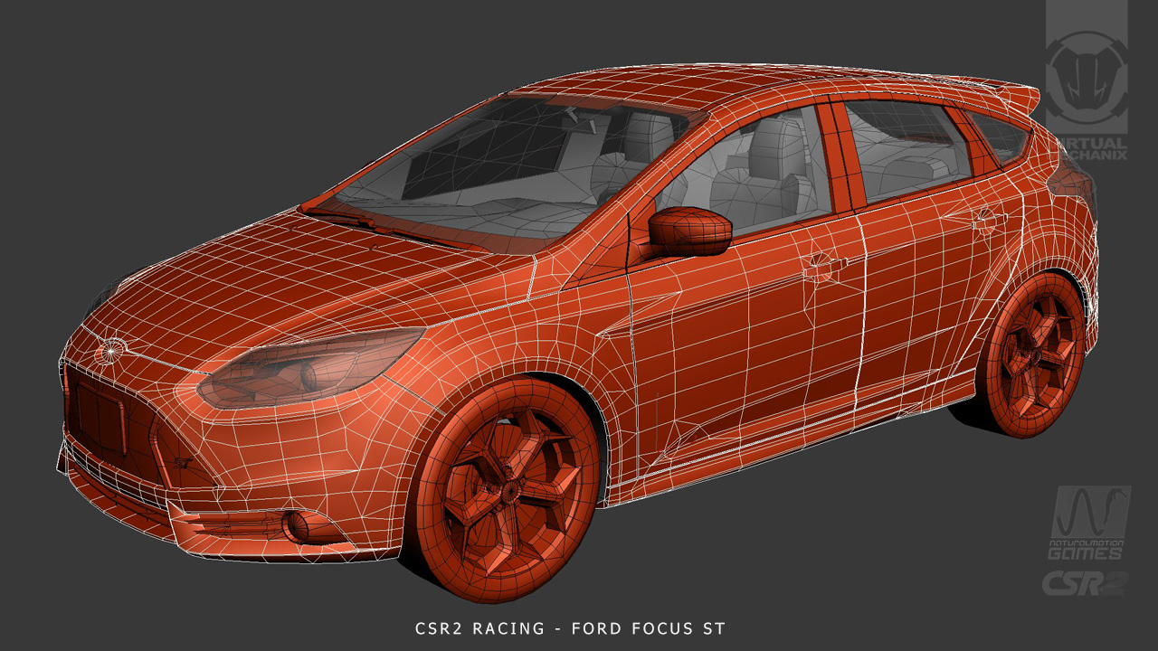 3D Vehicle Ford Focus