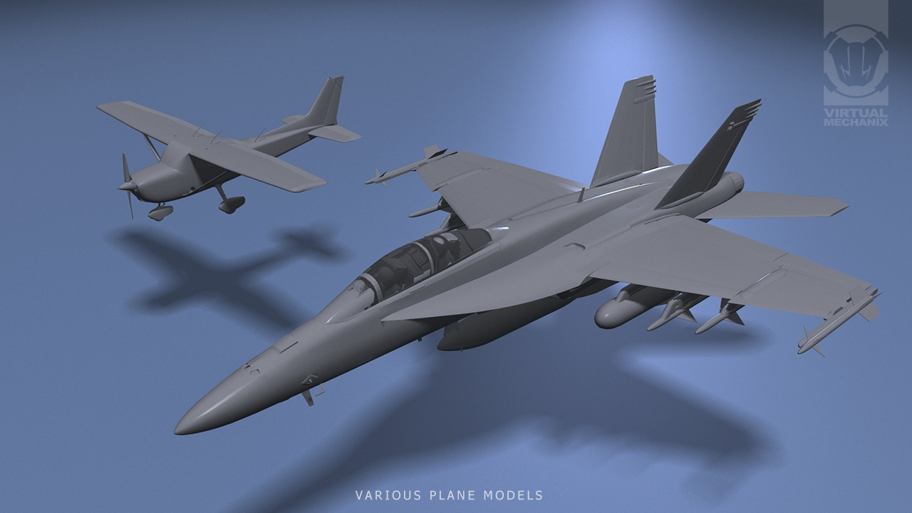 3D Model Planes