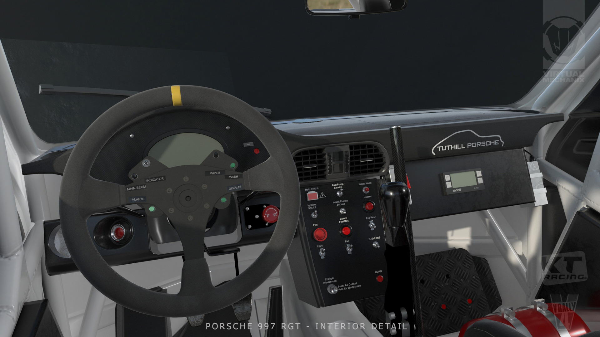 VR4 Porsche 997 Interior 3D
