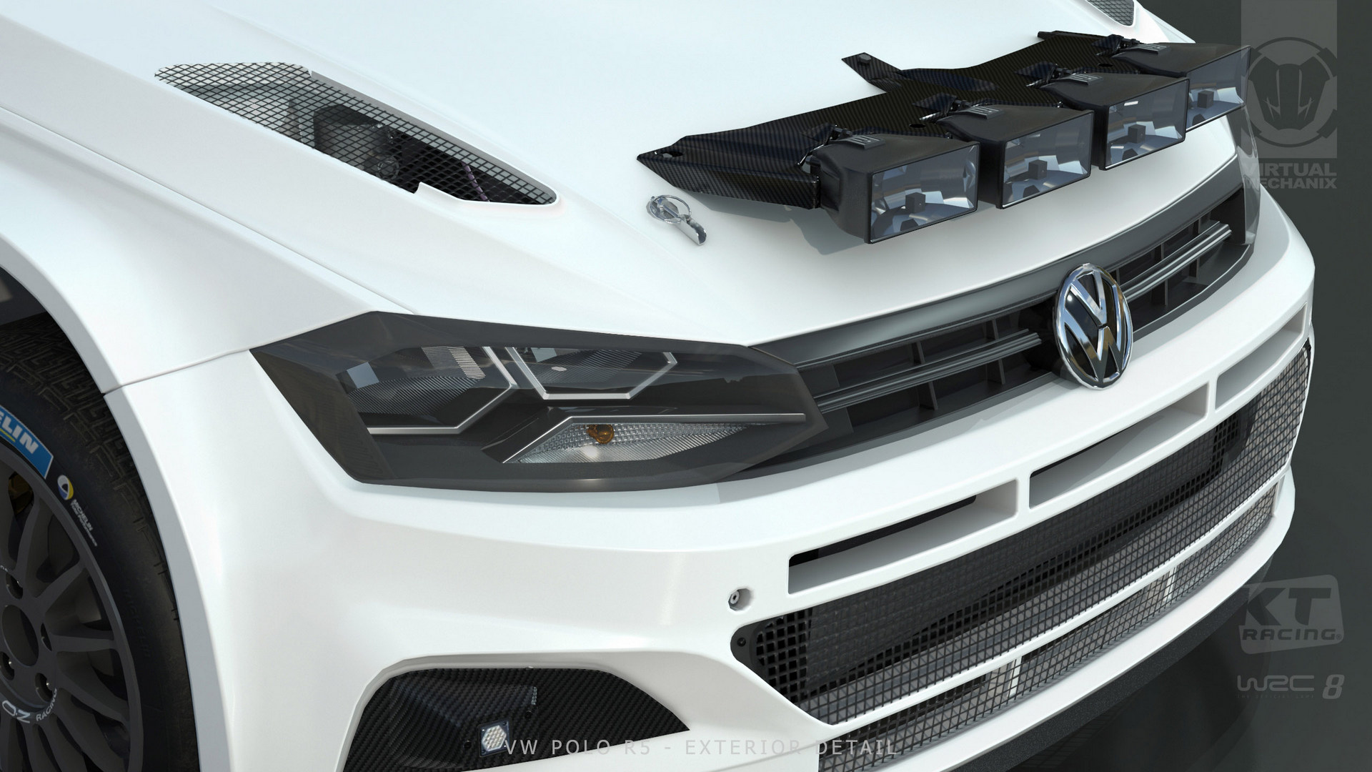 3D WRC8 VW Polo Exterior Detail
