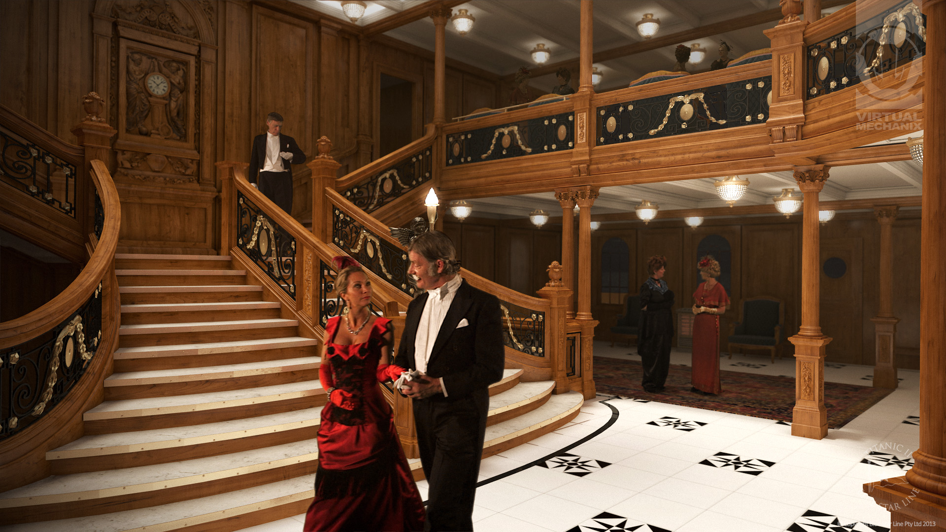 Titanic 3D Interior